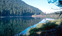 Lake in cold ecoregion