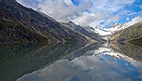 Lake in cold ecoregion
