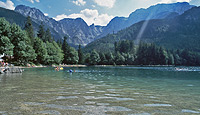 Lake in cold ecoregion